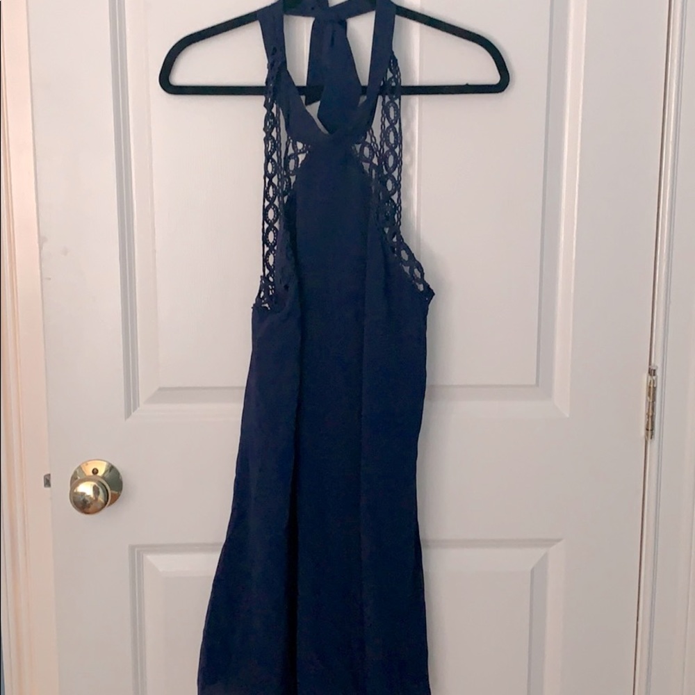 Navy blue dress